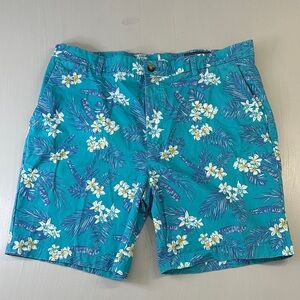 Vineyard Vines Blue Tropical Breaker Shorts